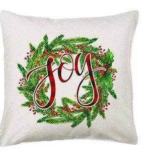 *3/$12 Holiday pillow cover. NWOT
